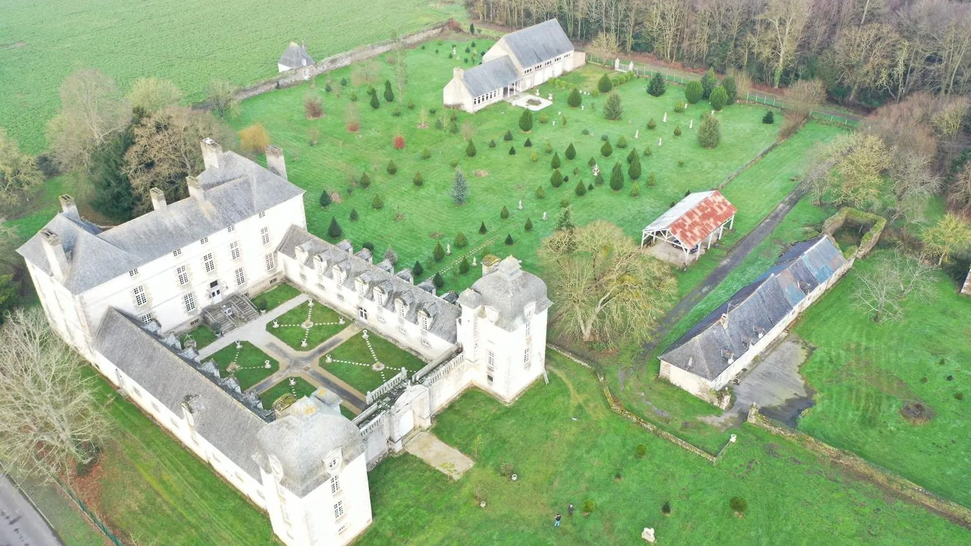 펜션 Chateau De Beaumanoir Évran